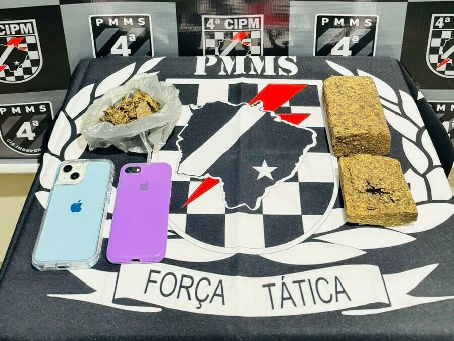 Imagem de compartilhamento para o artigo Denúncia anônima leva Força Tática a fechar ponto de tráfico em Chapadão do Sul da MS Todo dia